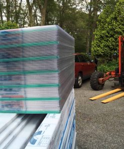 Alternative view of Polycarbonate Sheet Clear 4mm 24″ x 48″ (Pak-5)